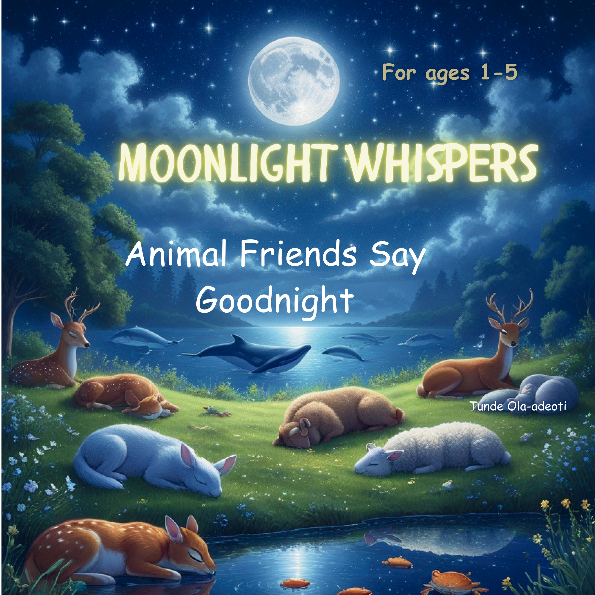 Moonlight Whispers: Animal Friends Say Goodnight